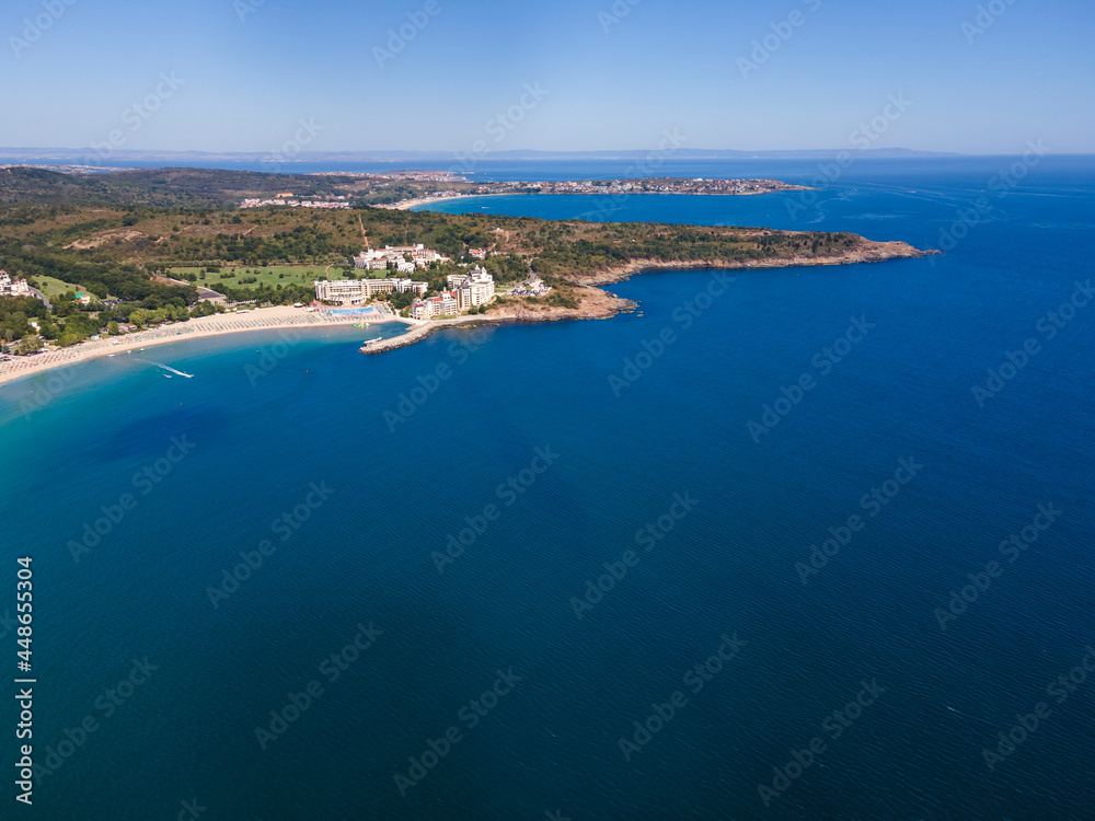 Aerial view of The Driver Beach (Alepu), Bulgaria