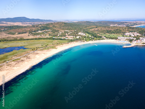 Aerial view of The Driver Beach (Alepu), Bulgaria