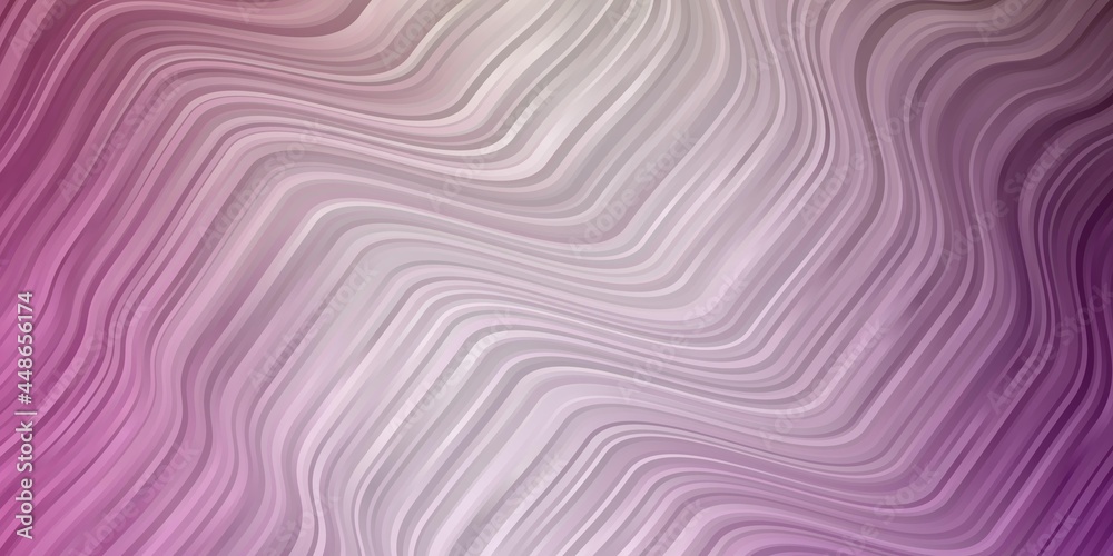 Light Pink, Green vector texture with curves. Light Pink, Green vector texture with curves.