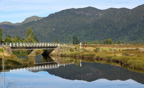 Aorere River bridge - New Zealand