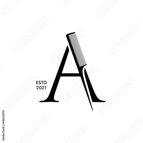 Initial A Comb