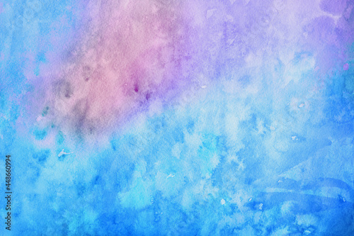 abstract watercolor sky and clouds effect painting pattern and grunge brushed gradient texture.