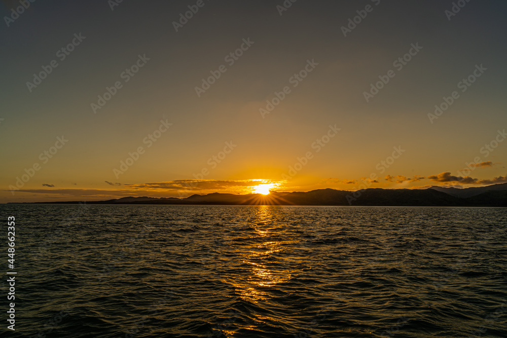 沈む夕陽 沈む夕陽