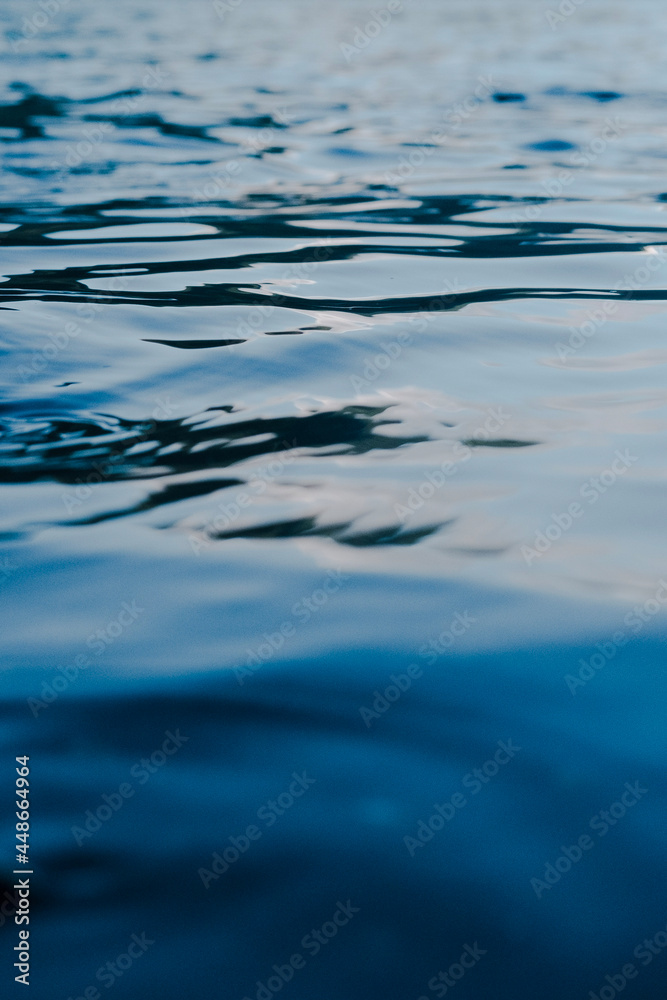 Naklejka premium blue water surface