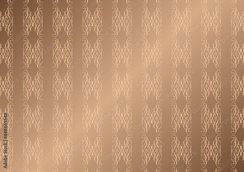 模様 背景素材 茶色 ブラウン Stock Vector Adobe Stock