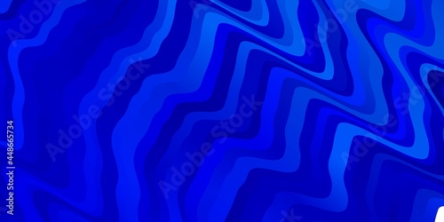 Dark BLUE vector template with lines.