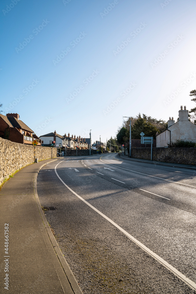 road in the city