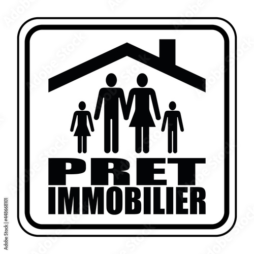 Logo prêt immobilier.