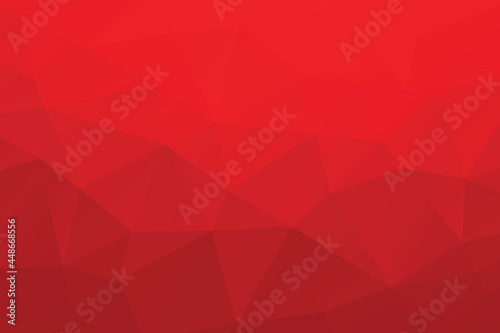 low poly geometric background consisting of triangles of different sizes and colors