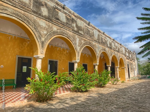 hacienda yaxcopoil cerca de Mérida, Yucatán, México  photo