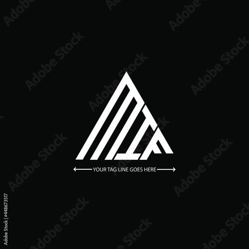 MIF letter logo creative design. MIF unique design
 photo