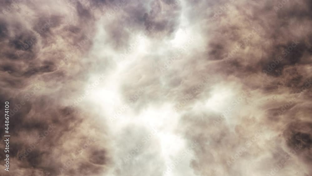 thick yellow clouds with flashes of lightning thick yellow clouds with flashes of lightning