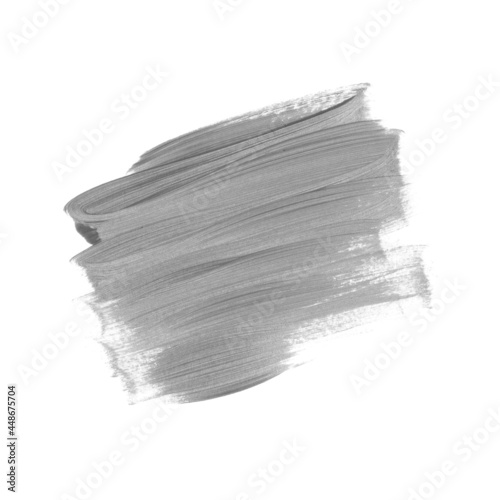 Brush stroke paint background isolated. Perfect painted design for logo, sale banner or headline.