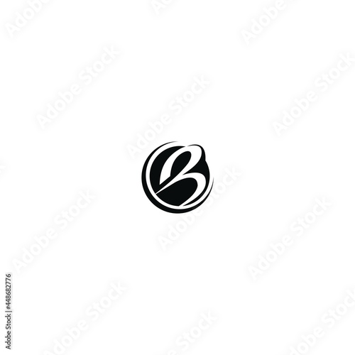 b,logo,design,black,icon,vector,abstract,template,initials