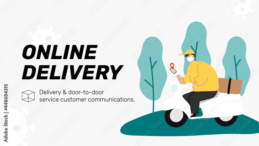 Online Delivery Template Door Door Customer Service