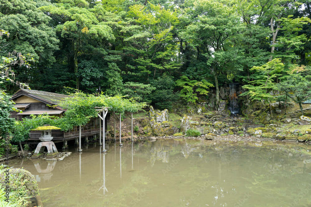 石川県金沢市にある兼六園周辺の風景 Scenery around Kenrokuen Garden in Kanazawa City, Ishikawa Prefecture, Japan. 石川県金沢市にある兼六園周辺の風景 Scenery around Kenrokuen Garden in Kanazawa City, Ishikawa Prefecture, Japan.