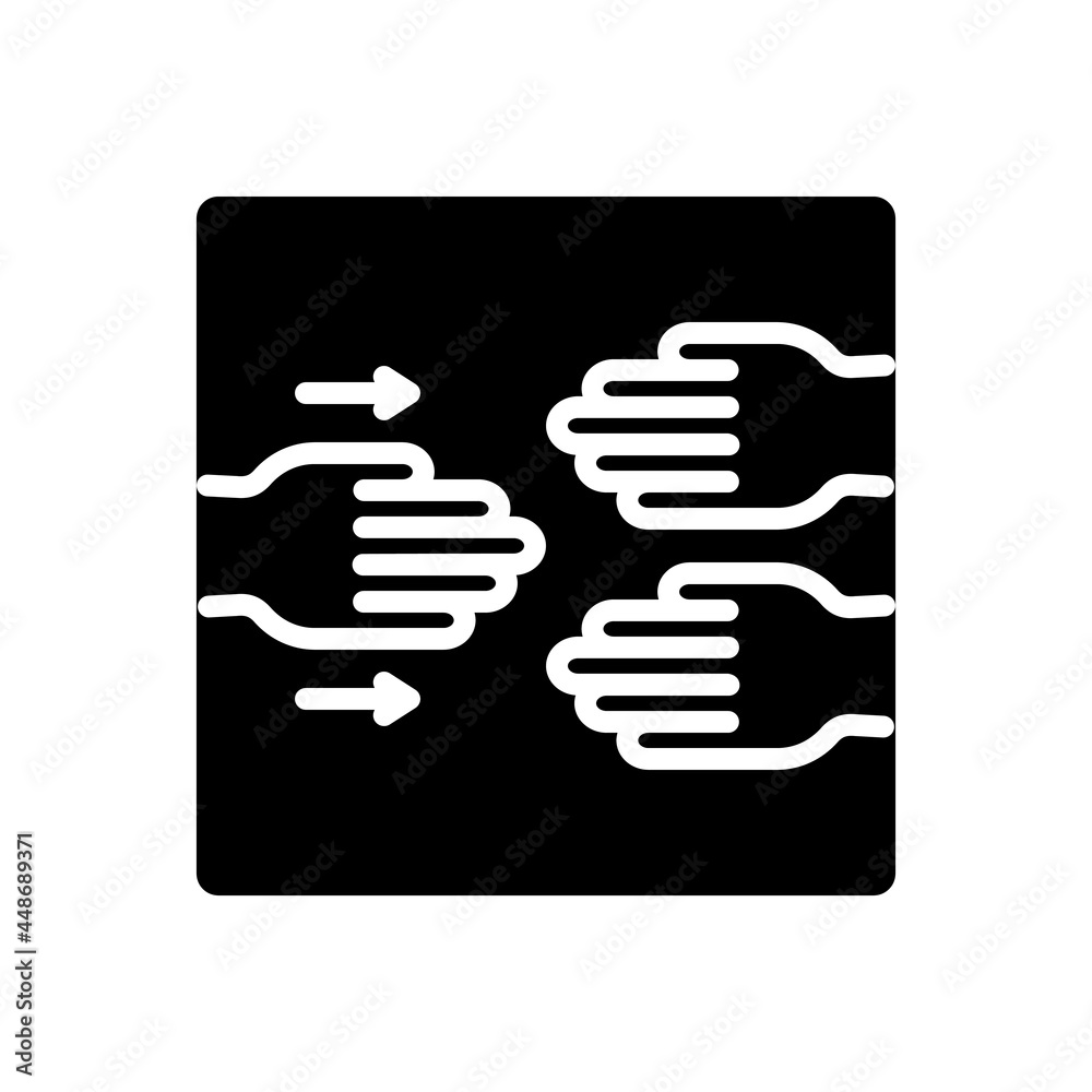 Black solid icon for contributor Black solid icon for contributor