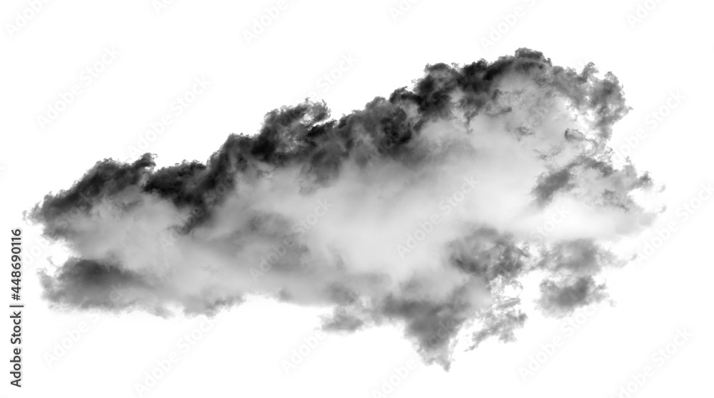 clouds white for design on isolated elements black background. clouds white for design on isolated elements black background.