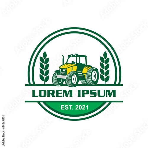 farm logo , agriculture logo vector