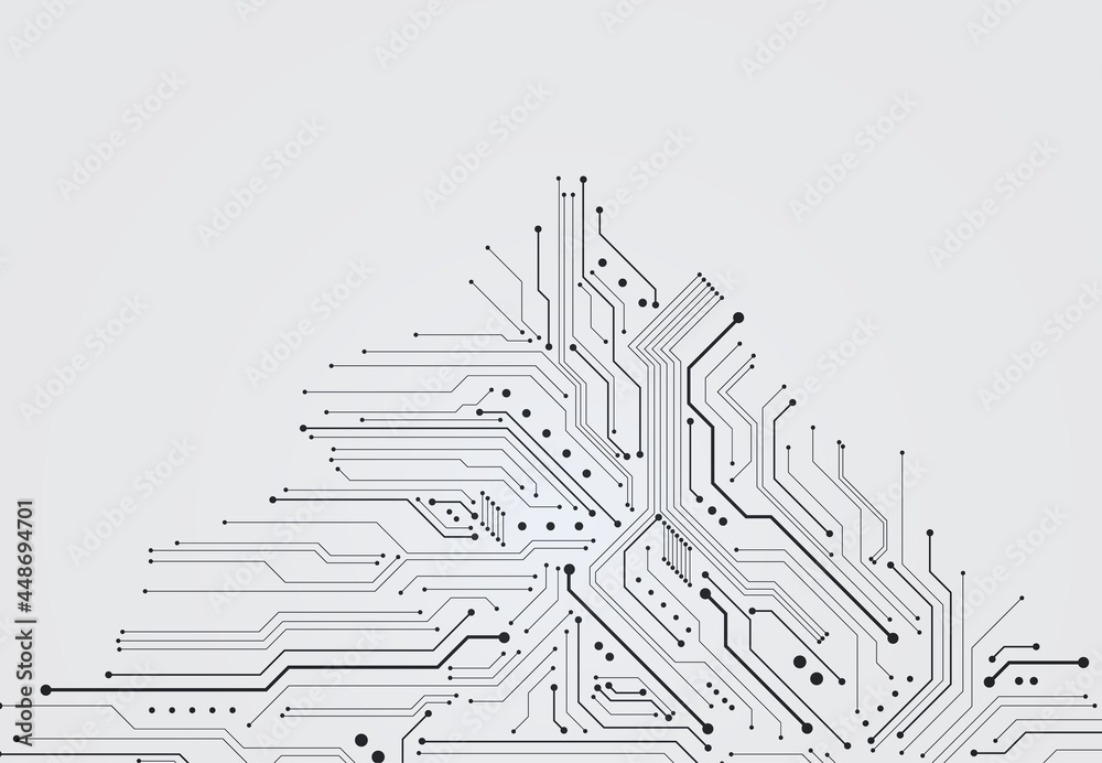 Abstract Background With Technology Circuit Board Texture Abstract Background With Technology Circuit Board Texture