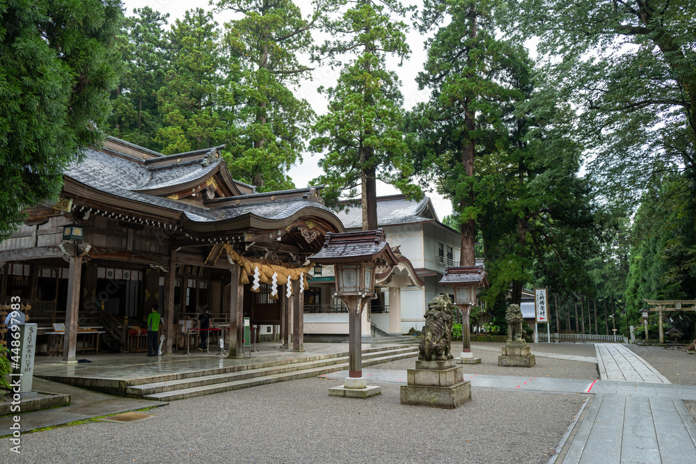 石川県白山市の白山神社周辺の風景 Scenery around Hakusan Shrine in Hakusan City, Ishikawa Prefecture 石川県白山市の白山神社周辺の風景 Scenery around Hakusan Shrine in Hakusan City, Ishikawa Prefecture