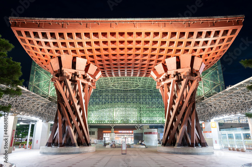 金沢駅周辺の風景 Scenery around Kanazawa Station