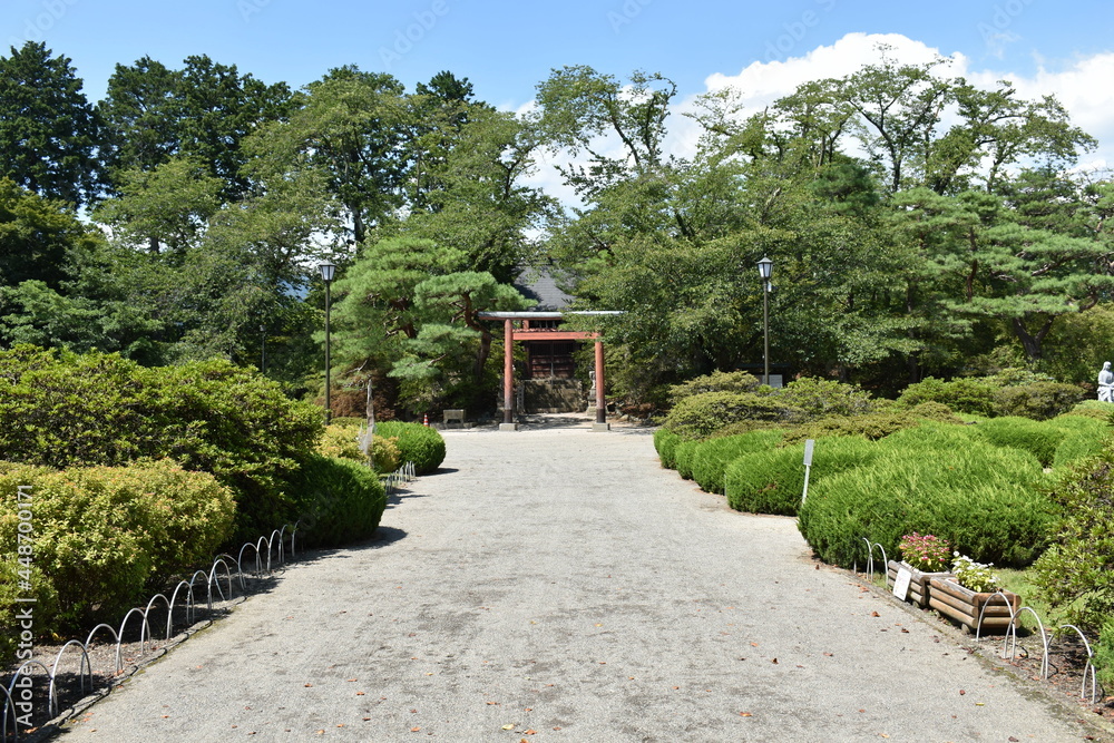 日本 群馬の名所 真田の城 沼田城と周辺の風景 日本 群馬の名所 真田の城 沼田城と周辺の風景