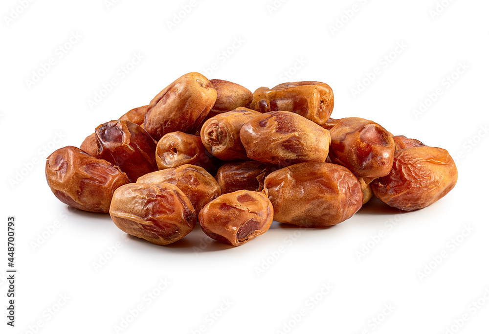 date fruit isolated. Group of date fruit cutout. pile of date fruits date fruit isolated. Group of date fruit cutout. pile of date fruits