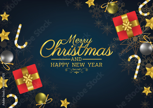 merry chrismas art vector