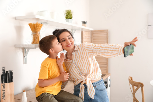 Young woman and her little ...