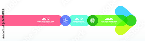 arrow infographic design