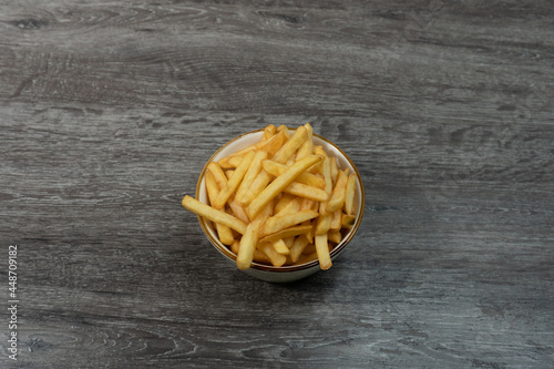 Obraz na płótnie Patate fritte w salonie