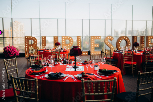 burlesque party at nightclub