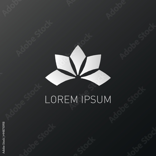 corporate flower logo design