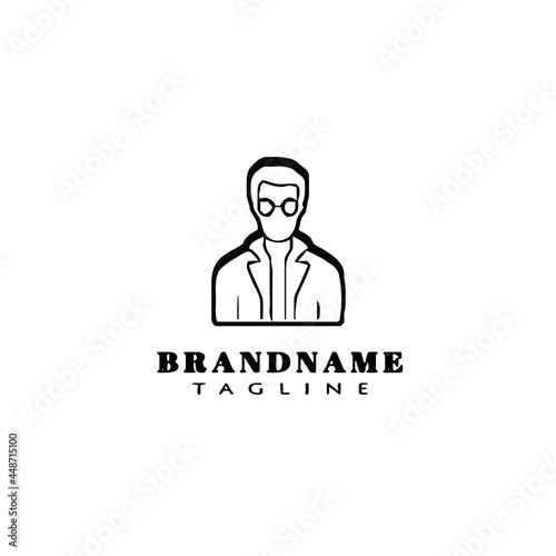 avatar logo icon design business vector illustration