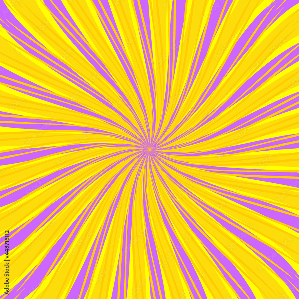Sun theme abstract background. Vector illustration.