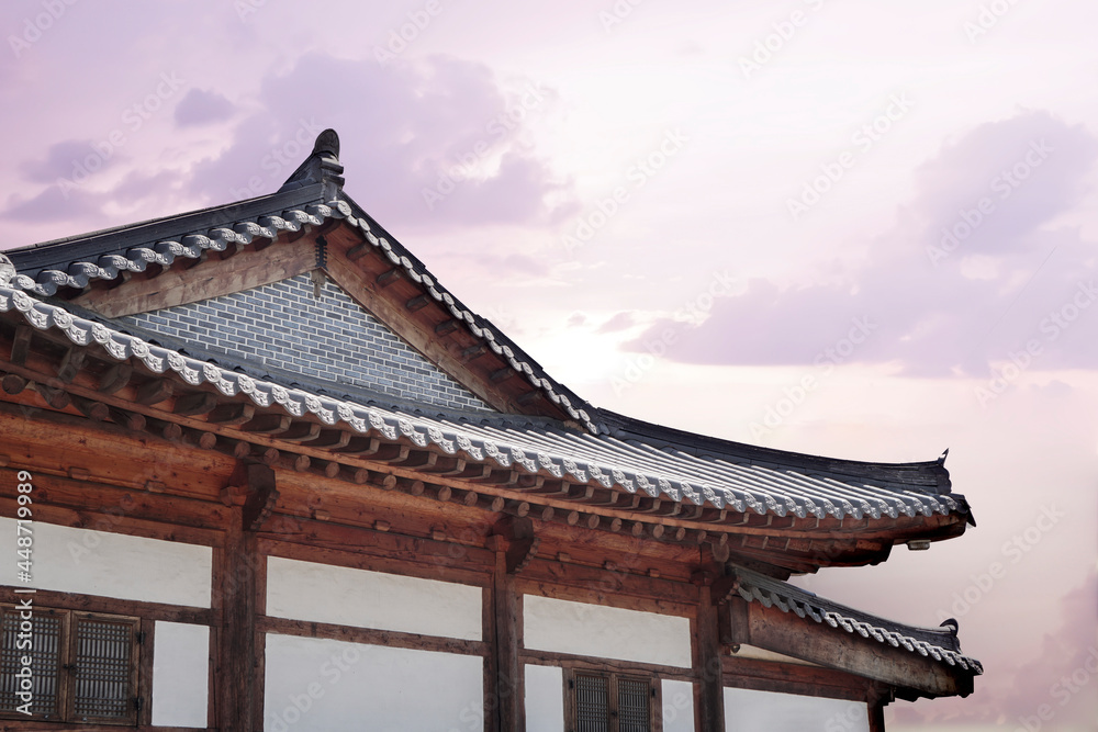 대한민국 전통문화 기념물 한옥 Stock Photo | Adobe Stock