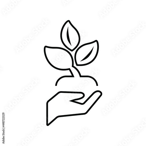 Crop insurance icon
