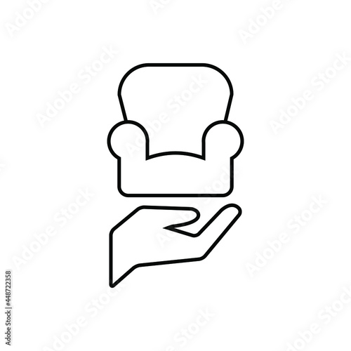 Sofa interior icon