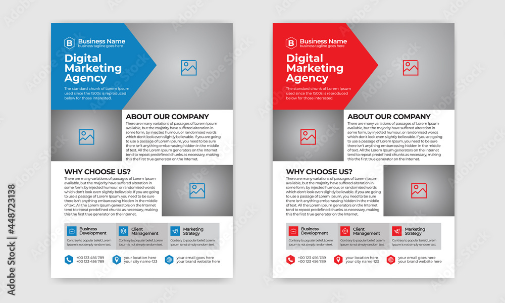 Corporate Flyer Template Design 10 Corporate Flyer Template Design 10