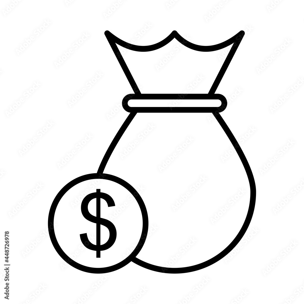 Banking Vector Line Icon Design Banking Vector Line Icon Design