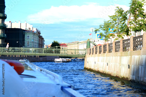 Saint Petersburg, Russia. Bridges and canals. Travelling.
