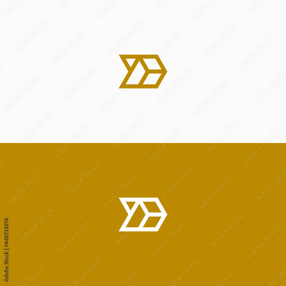 Clean and stylish logo forming the letter D with business card templates. Clean and stylish logo forming the letter D with business card templates.