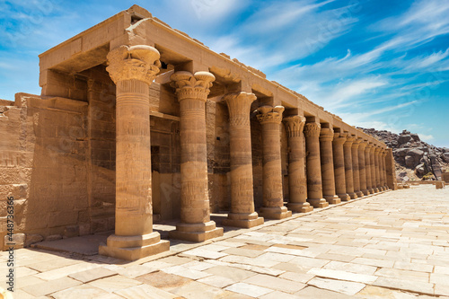 Philae temple on Agilkia Island ( Aswan - Egypt )