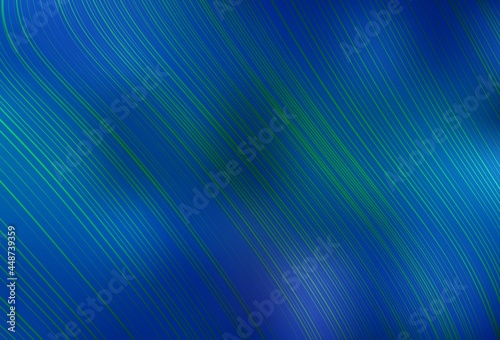 Light BLUE vector colorful blur background.