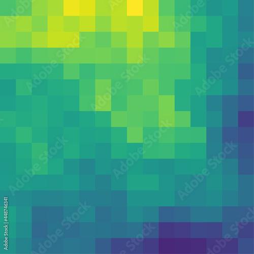 Color Pixels Cloud Abstract Computational Generative Art background illustration