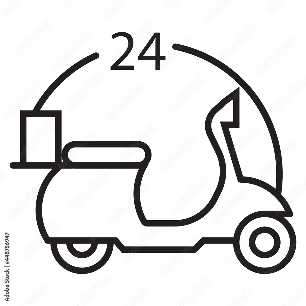 Parcel delivery icon vector illustration Parcel delivery icon vector illustration