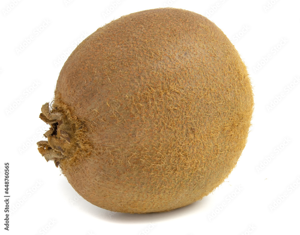 Whole kiwi fruit close-up isolated on white background. Whole kiwi fruit close-up isolated on white background.
