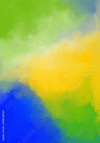 Watercolor imitation bright paint background