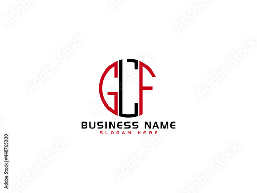 Creative GCF Logo Letter Vector Image Design For Your Business photo